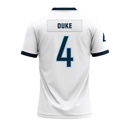 Old Dominion - NCAA Football : Bryce Duke - White Premium Football Jersey