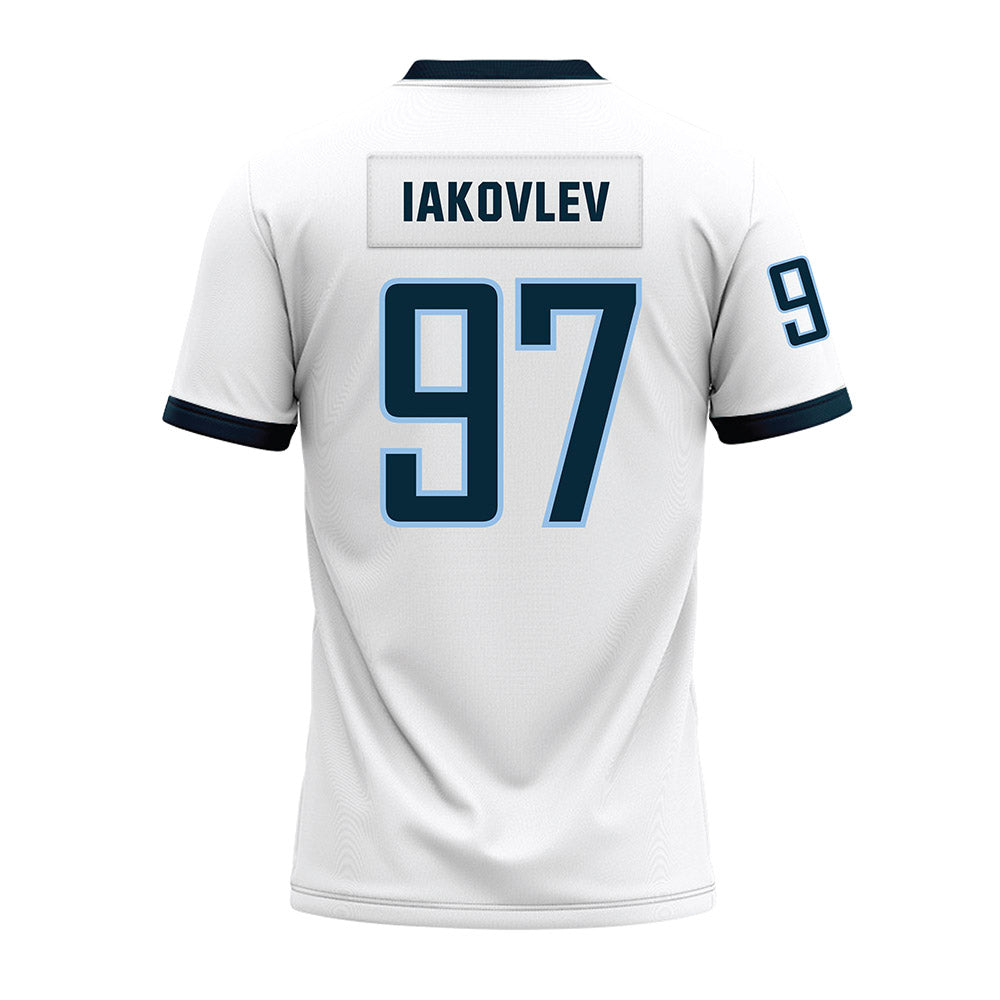 Old Dominion - NCAA Football : Mikhail Iakovlev - White Premium Football Jersey-1