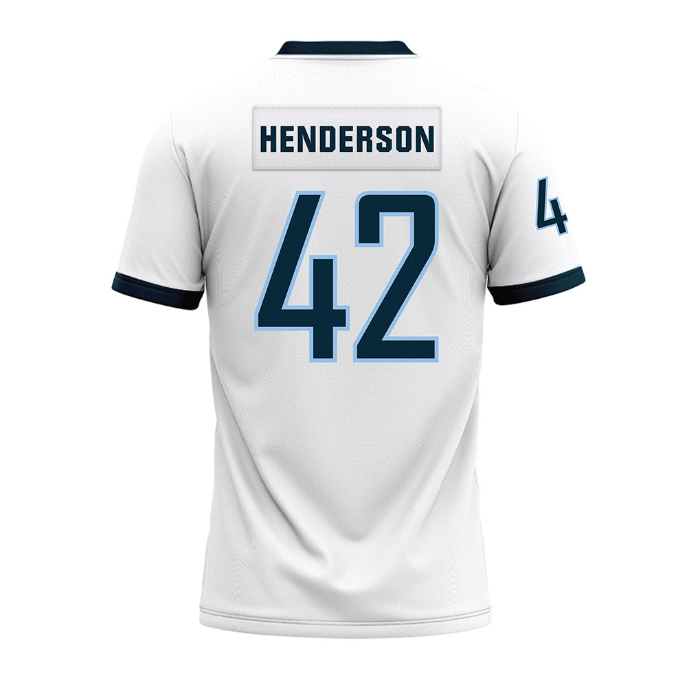 Old Dominion - NCAA Football : Jason Henderson - White Premium Football Jersey