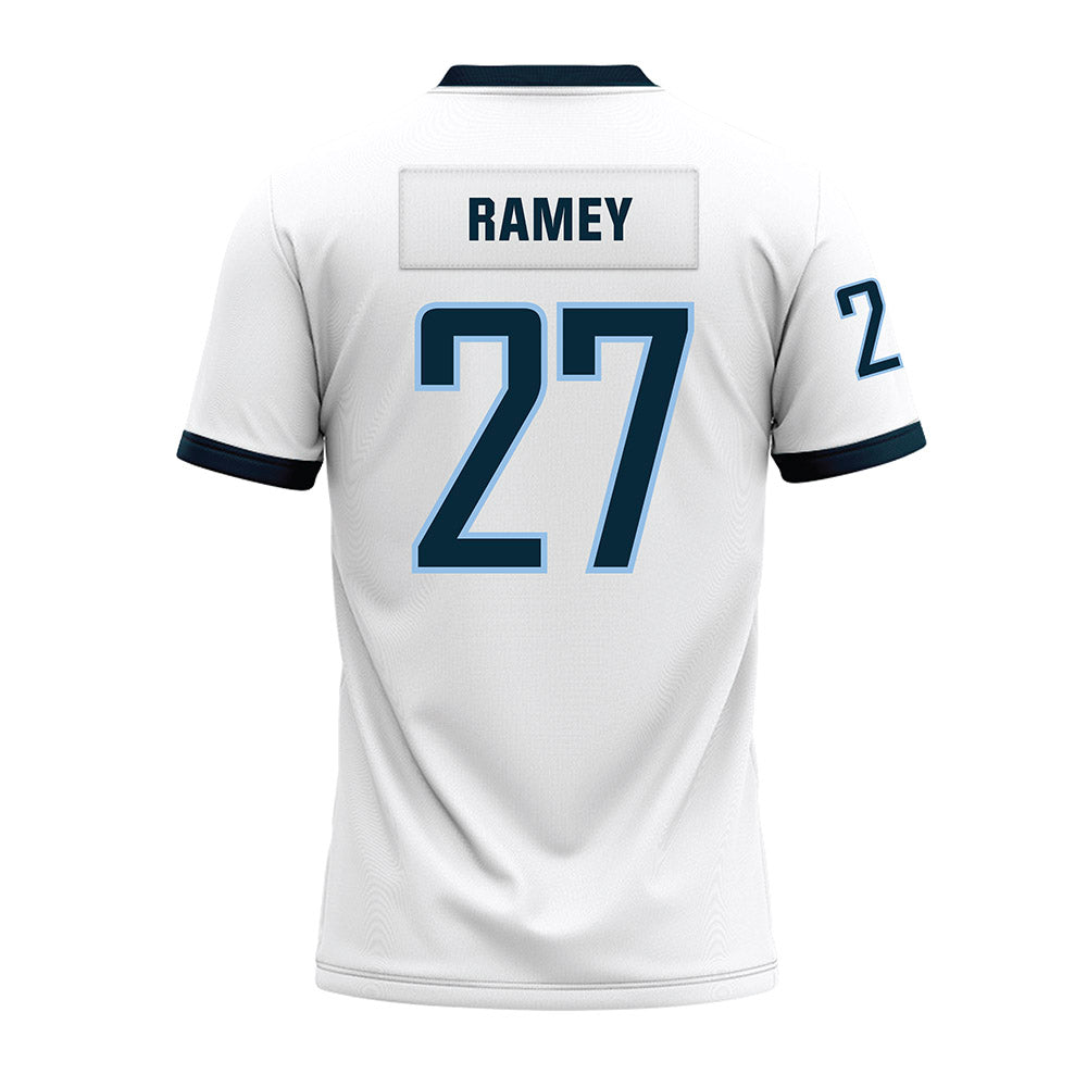 Old Dominion - NCAA Football : Ryan Ramey - White Premium Football Jersey