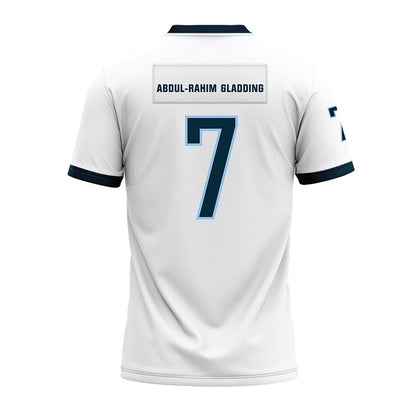 Old Dominion - NCAA Football : Na'eem Abdul-Rahim Gladding - White Premium Football Jersey-1