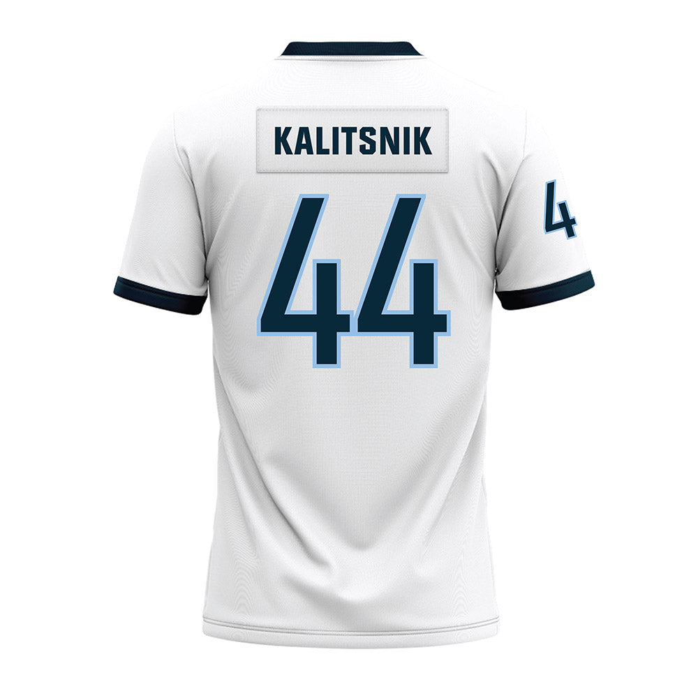 Old Dominion - NCAA Football : Justin Kalitsnik - White Premium Football Jersey-1