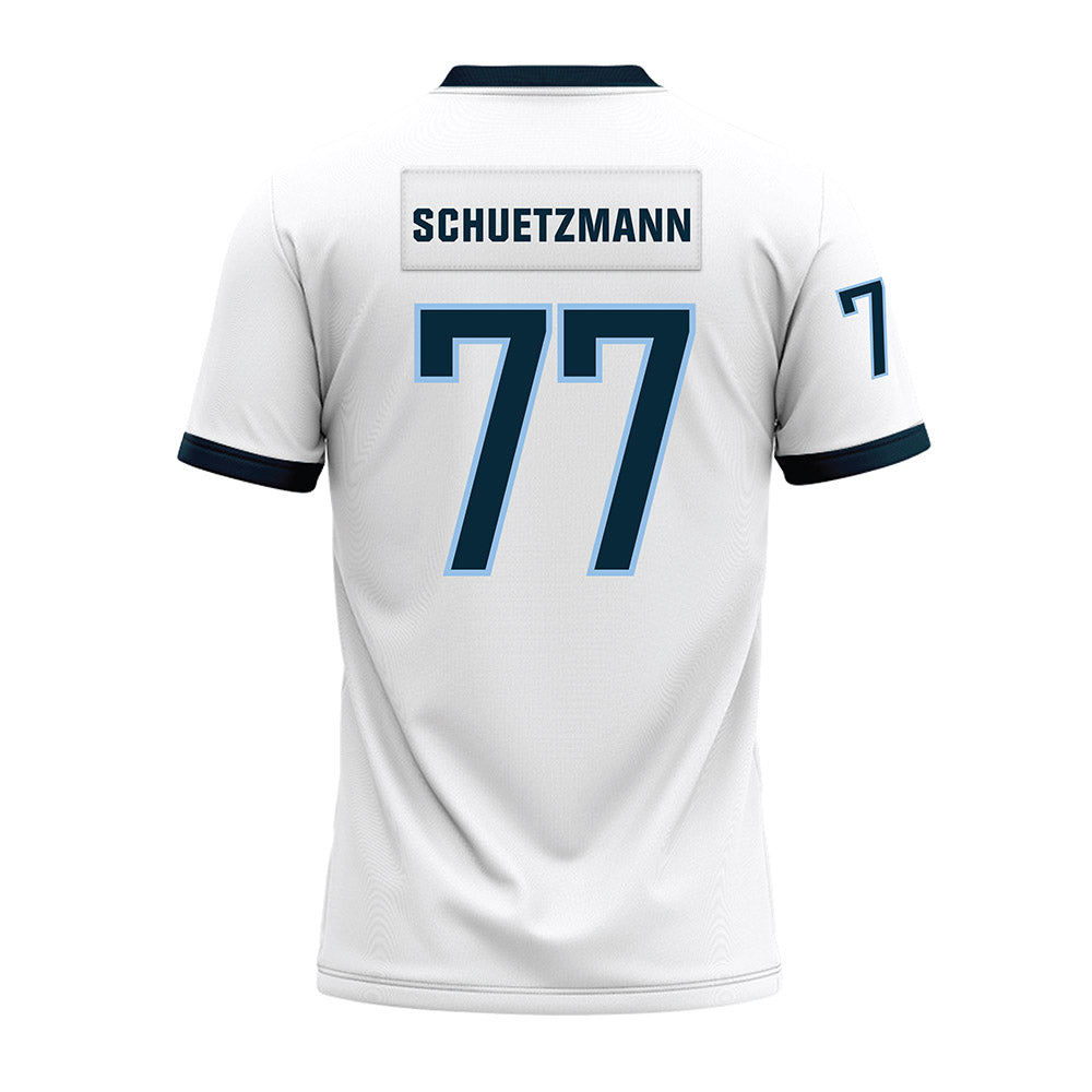 Old Dominion - NCAA Football : Josh Schuetzmann - White Premium Football Jersey-1
