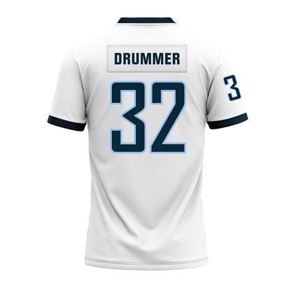 Old Dominion - NCAA Football : Jamez Drummer - White Premium Football Jersey