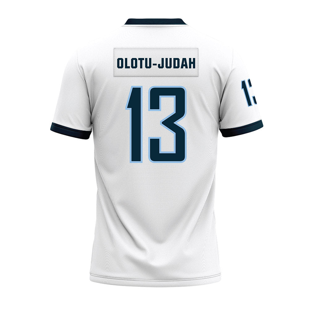 Old Dominion - NCAA Football : Jed Olotu-Judah - White Premium Football Jersey