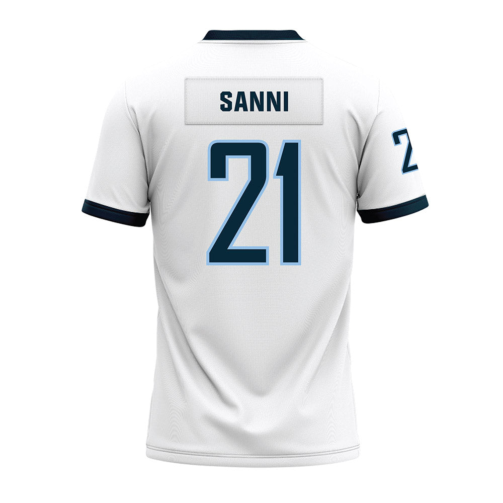 Old Dominion - NCAA Football : Obie Sanni - White Premium Football Jersey