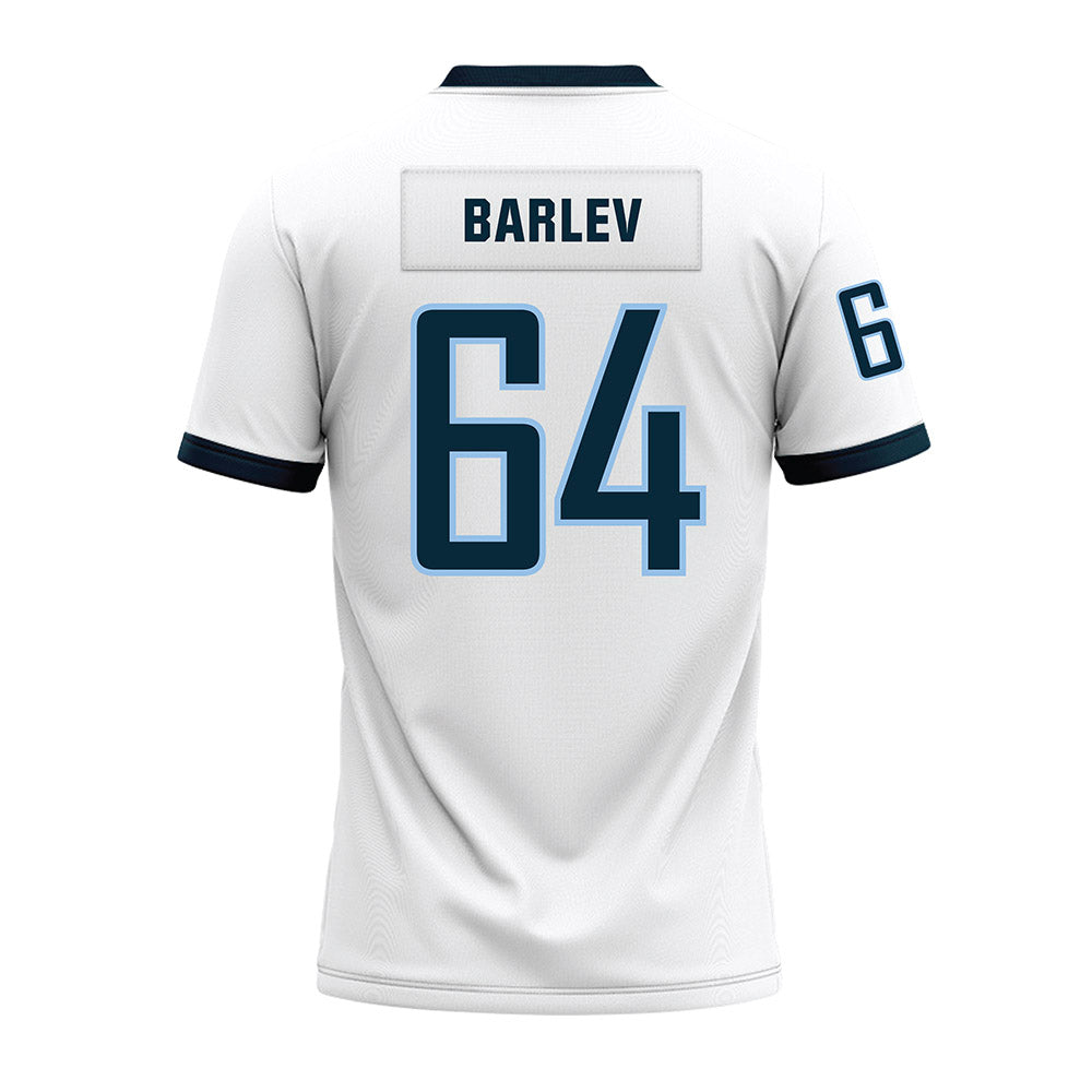 Old Dominion - NCAA Football : Zachary Barlev - White Premium Football Jersey