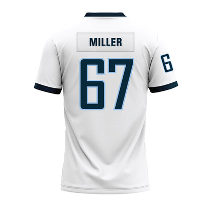 Old Dominion - NCAA Football : Kainan Miller - White Premium Football Jersey