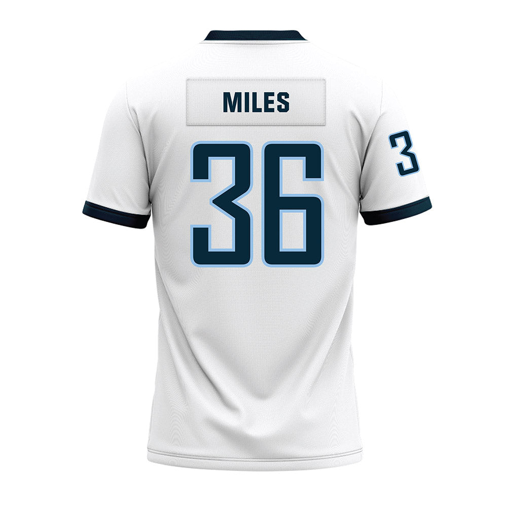 Old Dominion - NCAA Football : Quedrion Miles - White Premium Football Jersey