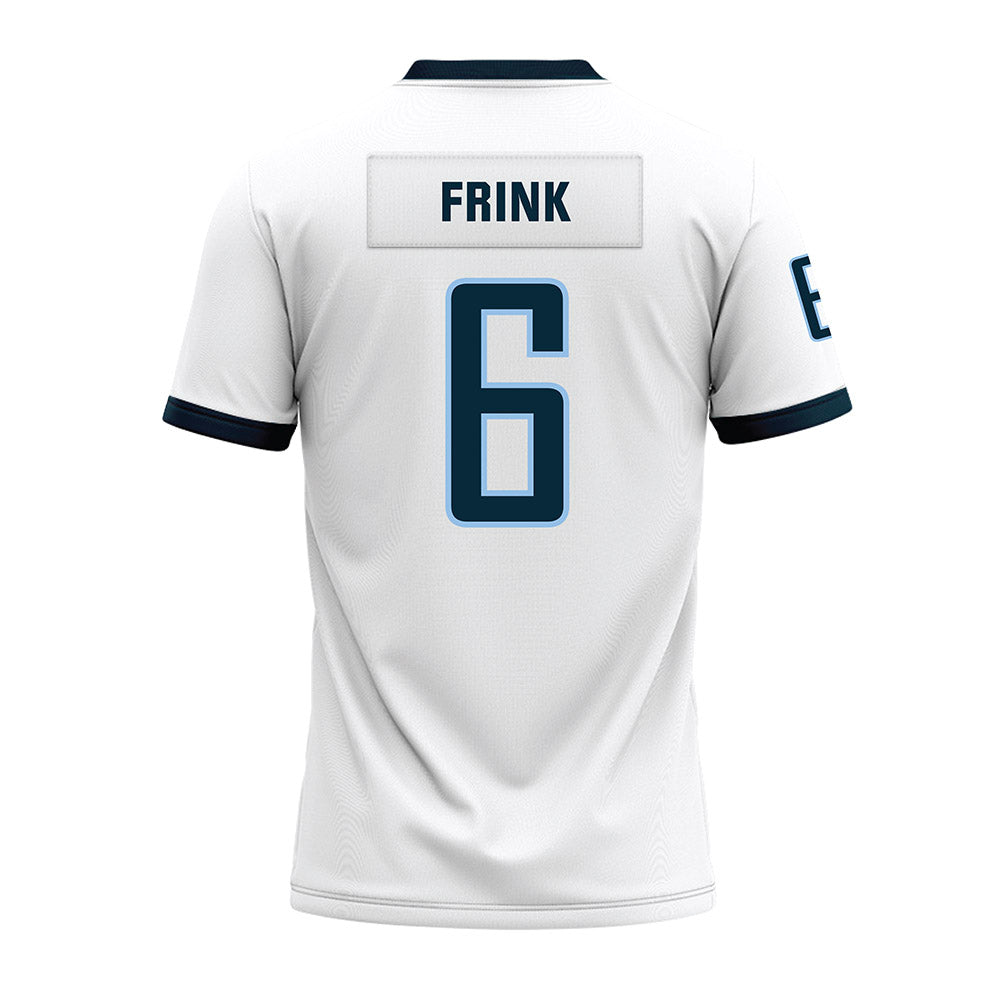 Old Dominion - NCAA Football : Zion Frink - White Premium Football Jersey-1
