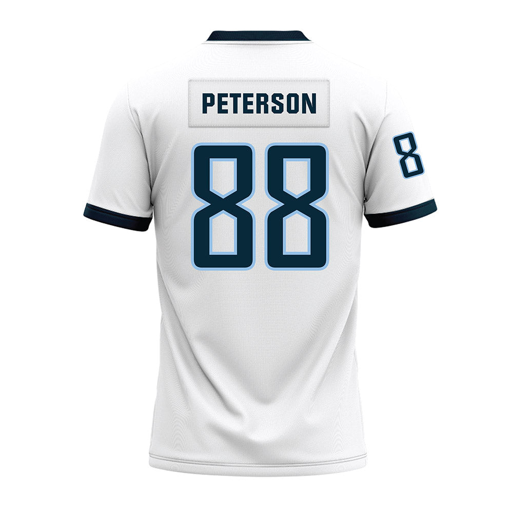 Old Dominion - NCAA Football : Karl Peterson - White Premium Football Jersey-1