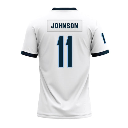 Old Dominion - NCAA Football : TJ Johnson - White Premium Football Jersey-1