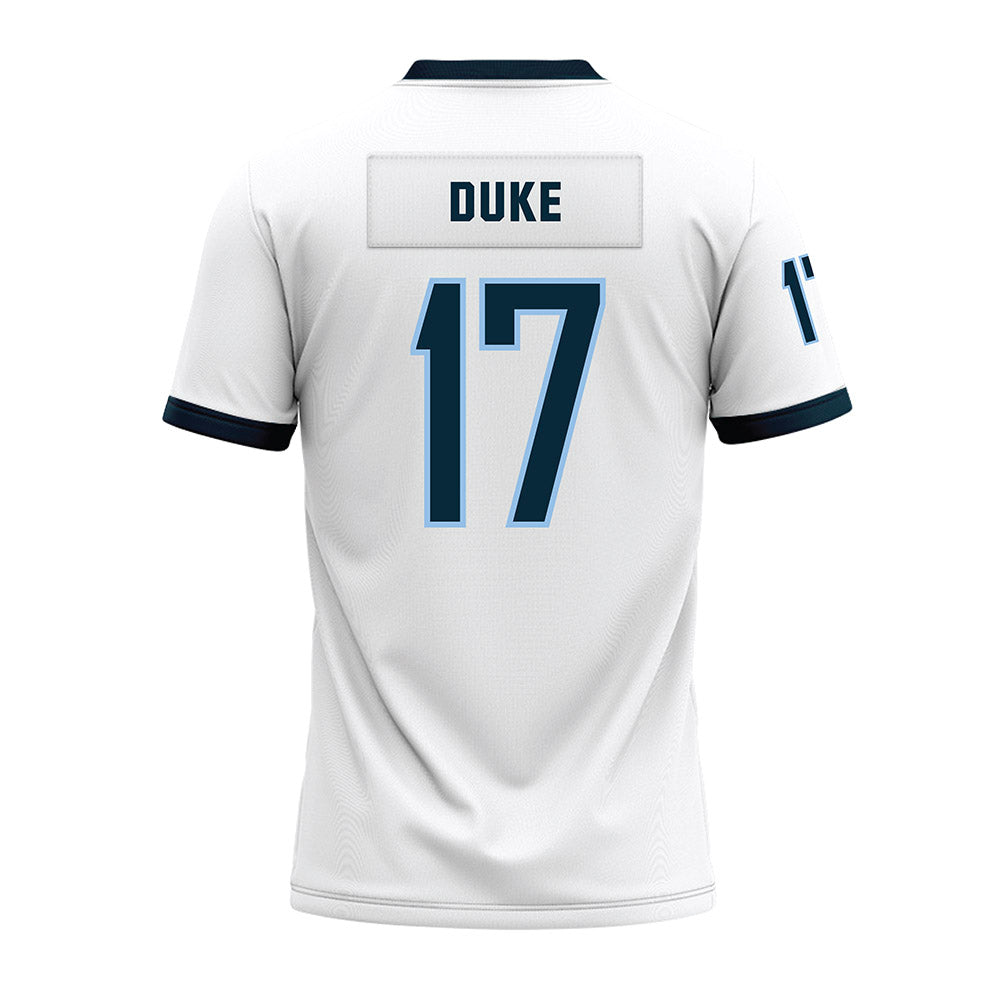 Old Dominion - NCAA Football : Damon Duke - White Premium Football Jersey-1