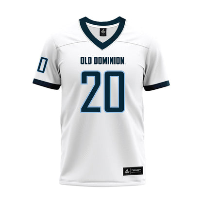 Old Dominion - NCAA Football : Langston Williams - White Premium Football Jersey-0