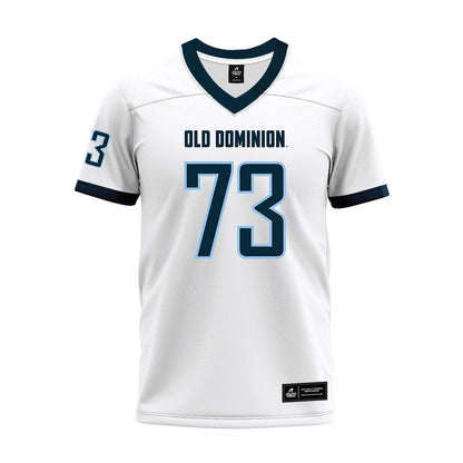 Old Dominion - NCAA Football : Connor Drake - White Premium Football Jersey