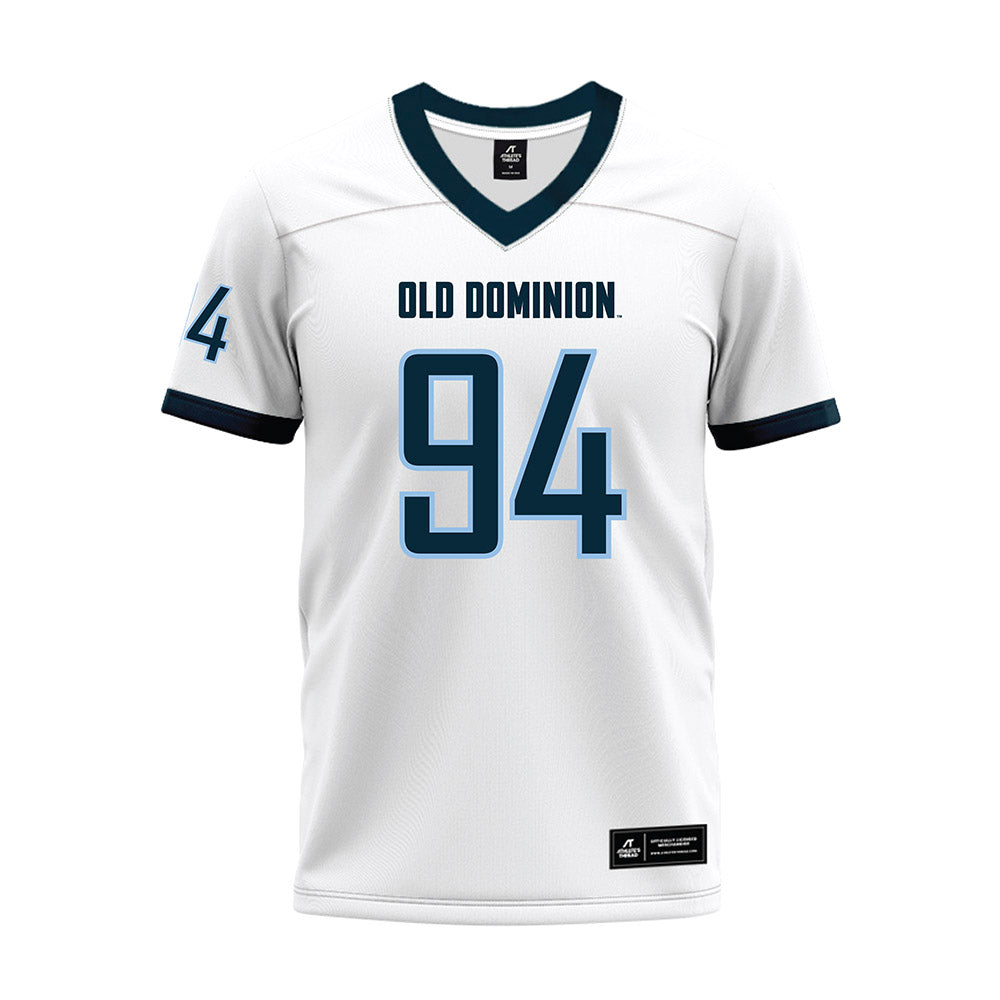 Old Dominion - NCAA Football : Riley Callaghan - White Premium Football Jersey-0