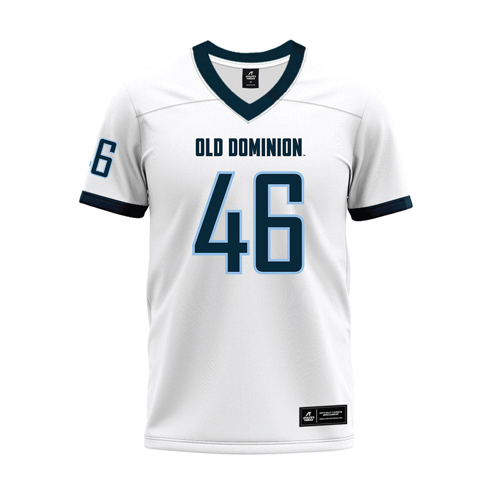 Old Dominion - NCAA Football : Edward Mills - White Premium Football Jersey-0