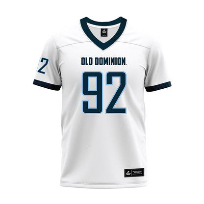 Old Dominion - NCAA Football : Lucas Banks - White Premium Football Jersey-0