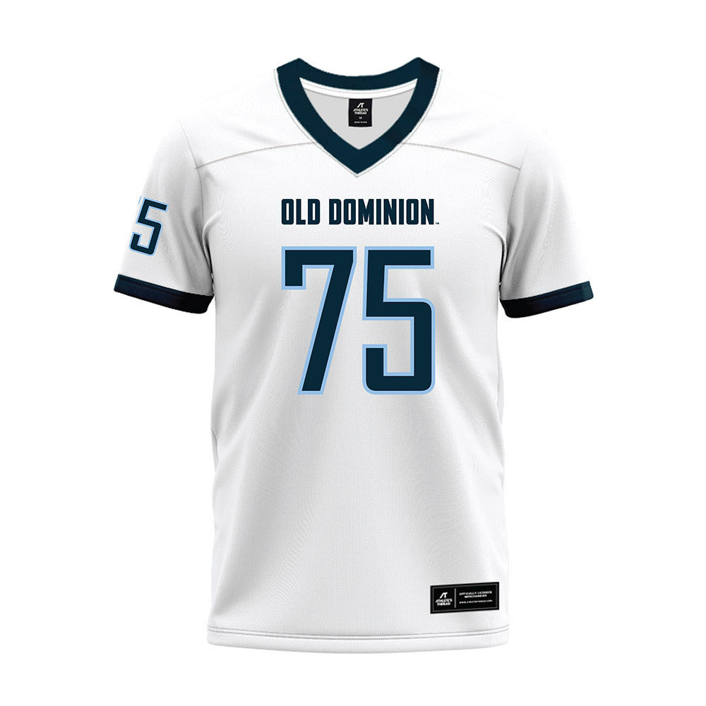 Old Dominion - NCAA Football : Lorenzo McFadden-Pressley - White Premium Football Jersey-0