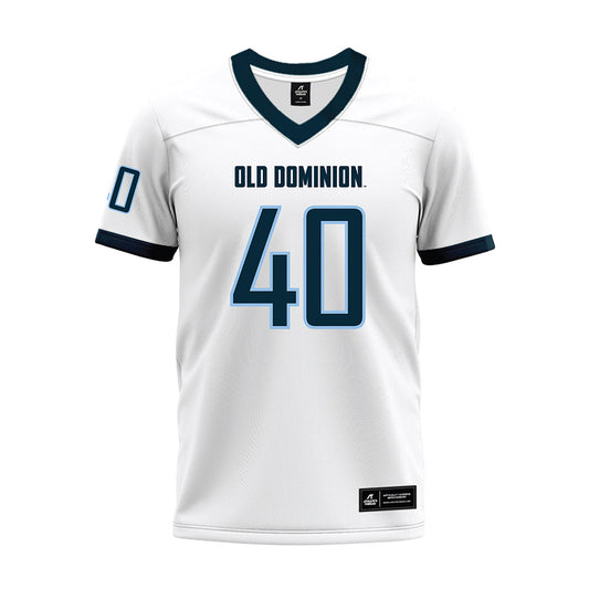 Old Dominion - NCAA Football : Hunter Malecki - White Premium Football Jersey-0