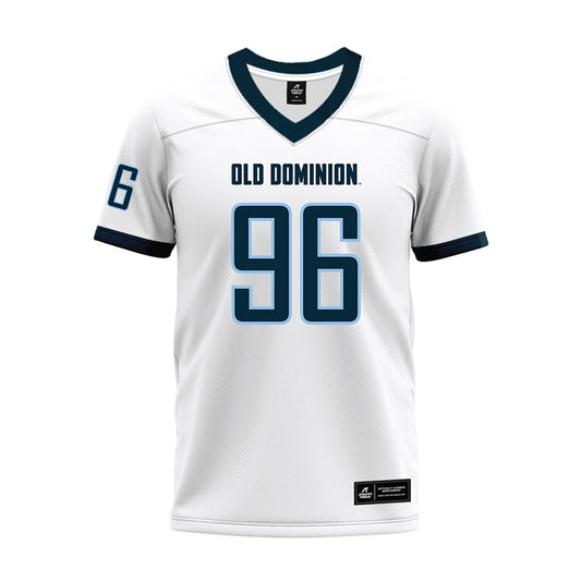 Old Dominion - NCAA Football : Ian Brandt - White Premium Football Jersey