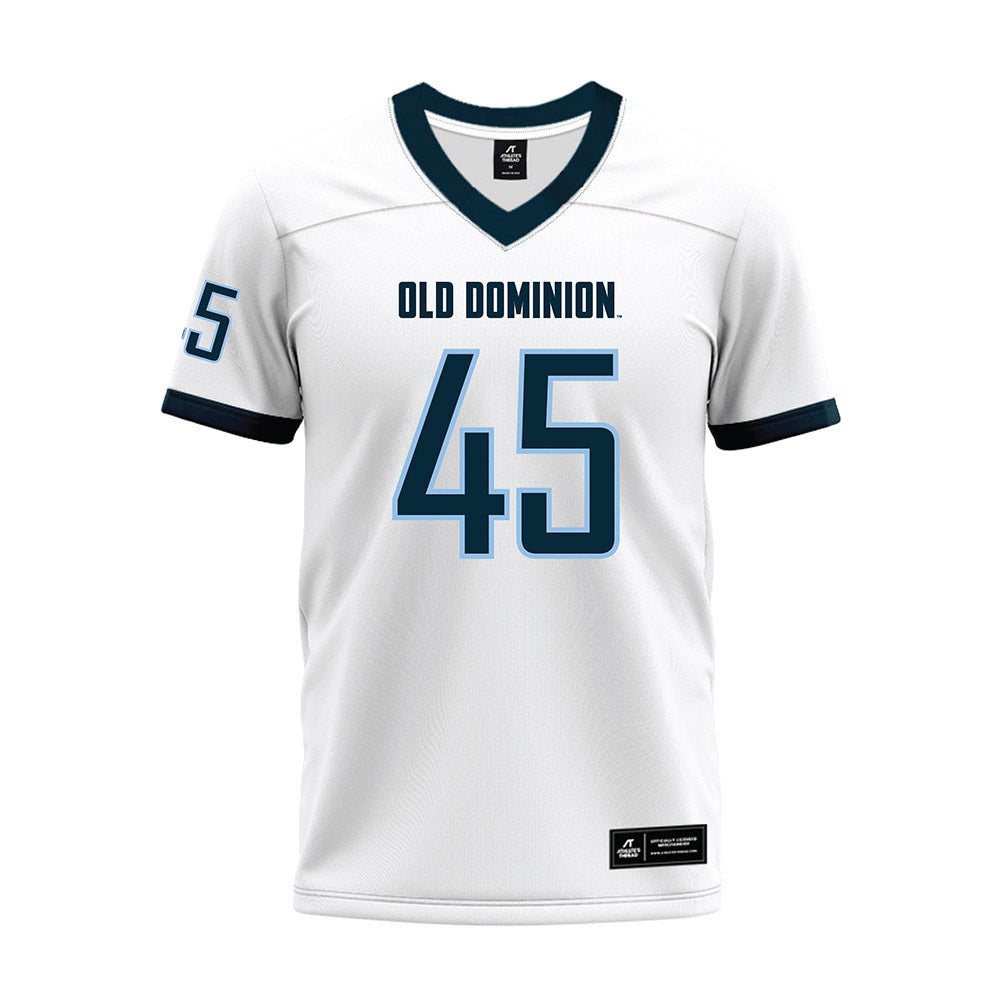 Old Dominion - NCAA Football : Brock Walters - White Premium Football Jersey