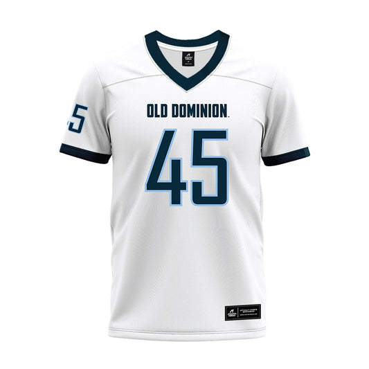 Old Dominion - NCAA Football : Brock Walters - White Premium Football Jersey