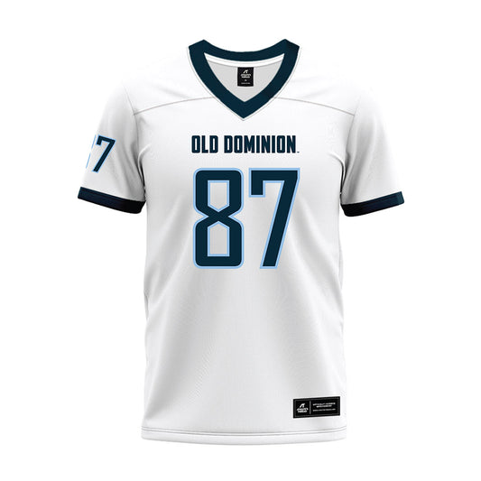 Old Dominion - NCAA Football : Trey Lancaster - White Premium Football Jersey