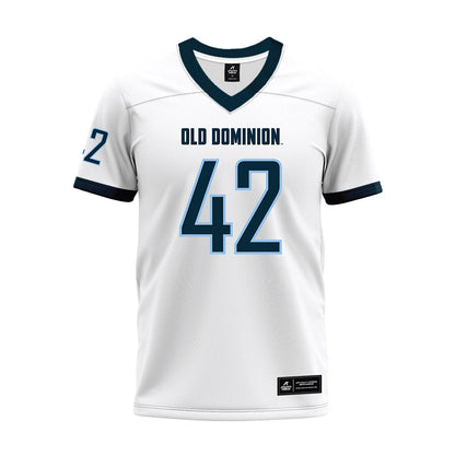 Old Dominion - NCAA Football : Jason Henderson - White Premium Football Jersey