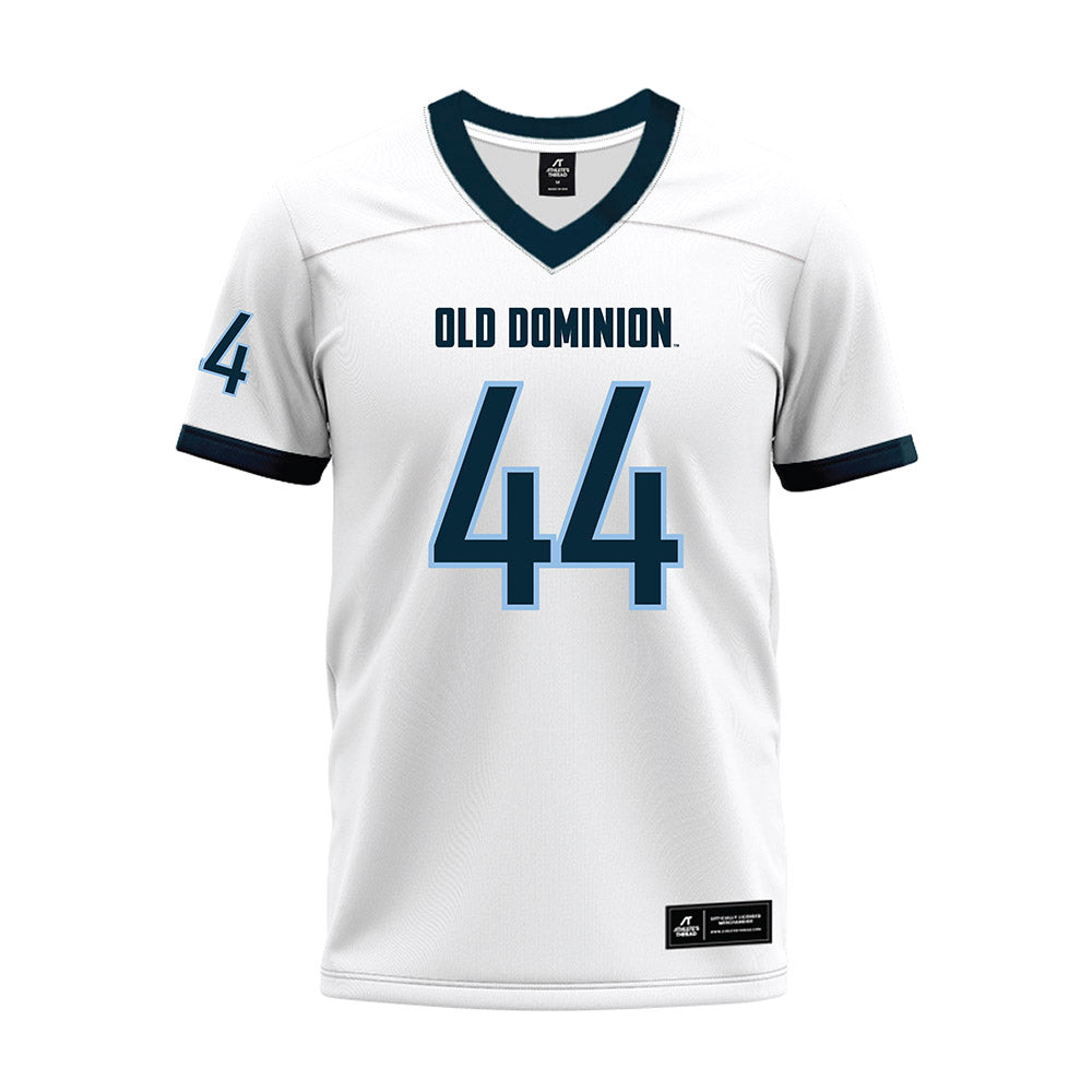 Old Dominion - NCAA Football : Justin Kalitsnik - White Premium Football Jersey-0