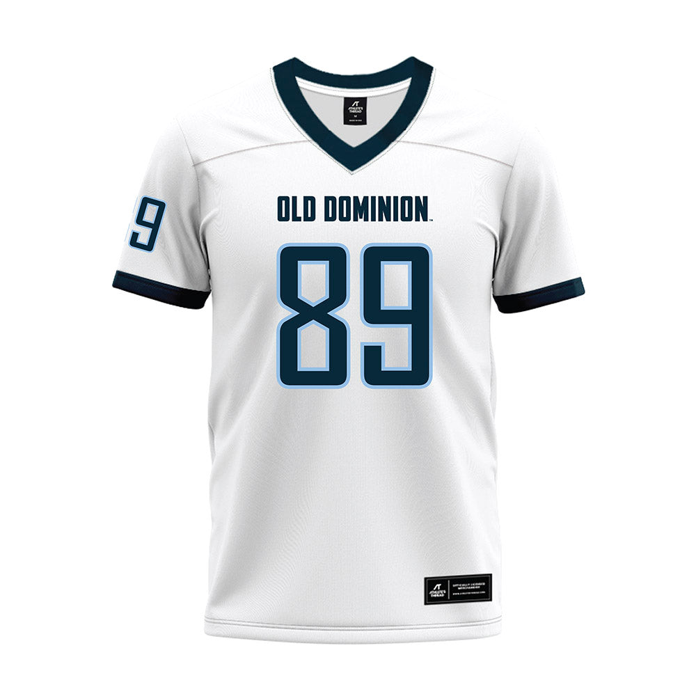 Old Dominion - NCAA Football : Nathan Hartman - White Premium Football Jersey-0