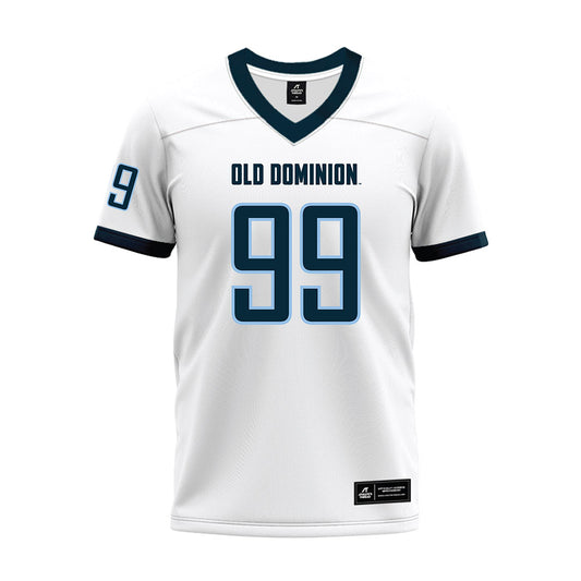 Old Dominion - NCAA Football : Cole Daniels - White Premium Football Jersey