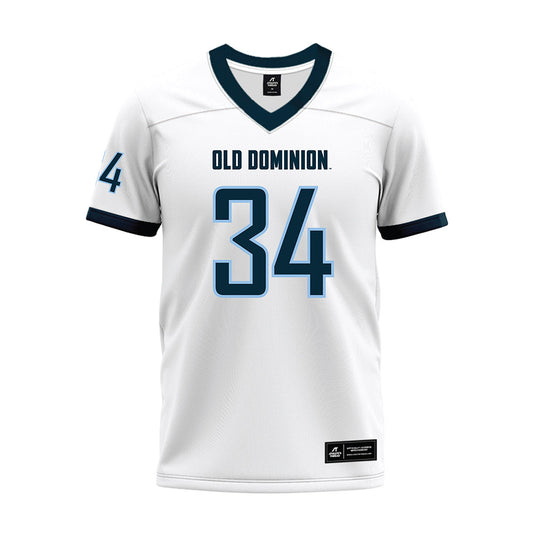 Old Dominion - NCAA Football : Jahleel Culbreath - White Premium Football Jersey