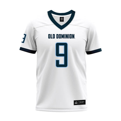 Old Dominion - NCAA Football : Deandre Lynch - White Premium Football Jersey-0