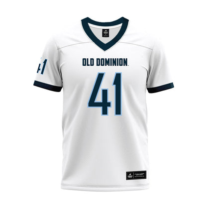 Old Dominion - NCAA Football : Gage Sawyers - White Premium Football Jersey