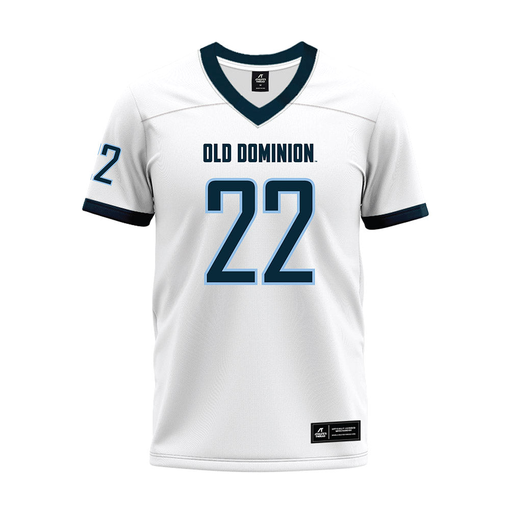 Old Dominion - NCAA Football : AJ Ashworth - White Premium Football Jersey-0