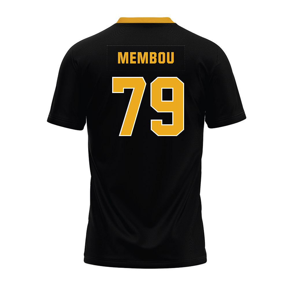 Missouri - NCAA Football : Armand Membou - Black Premium Football Jersey