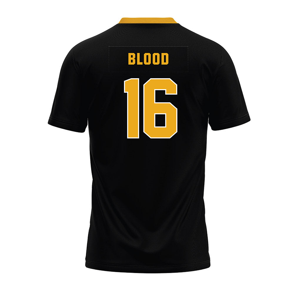 Missouri - NCAA Football : Daniel Blood - Black Premium Football Jersey