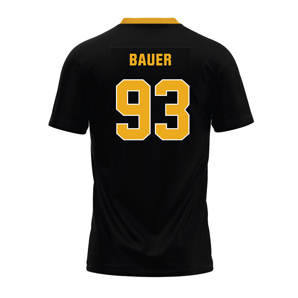 Missouri - NCAA Football : Luke Bauer - Black Premium Football Jersey