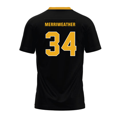 Missouri - NCAA Football : Ricardo Merriweather - Black Premium Football Jersey