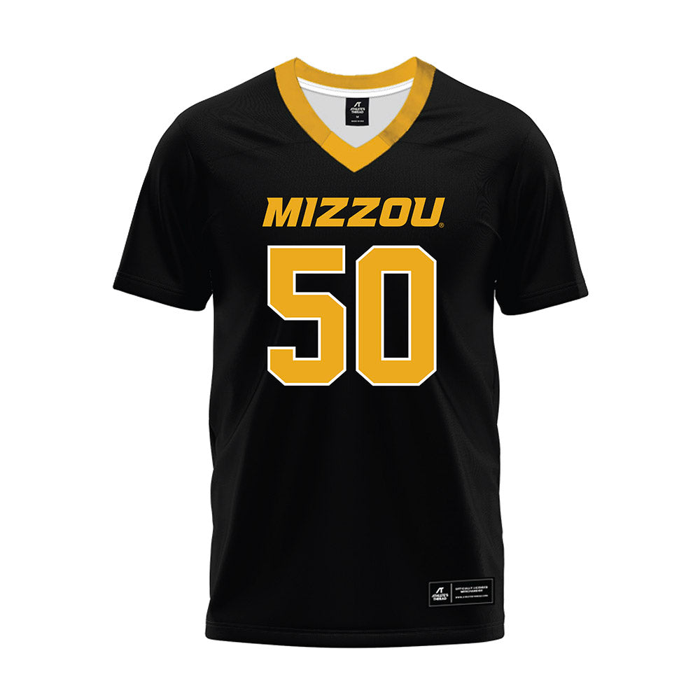 Missouri - NCAA Football : Talan Chandler - Black Premium Football Jersey