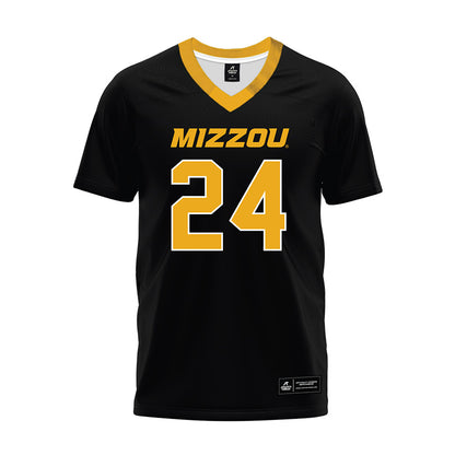 Missouri - NCAA Football : Nicholas DeLoach Jr - Black Premium Football Jersey