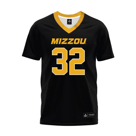 Missouri - NCAA Football : Maddux Hermestroff - Black Premium Football Jersey-0