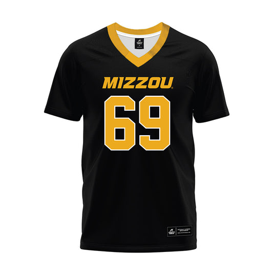 Missouri - NCAA Football : Drake Heismeyer - Black Premium Football Jersey