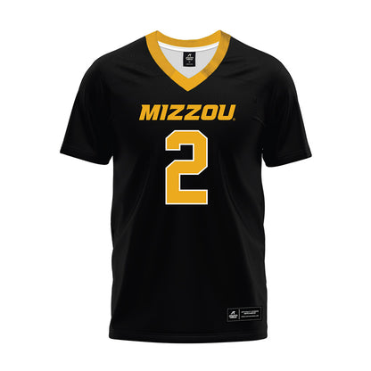 Missouri - NCAA Football : Marquis Johnson - Black Premium Football Jersey