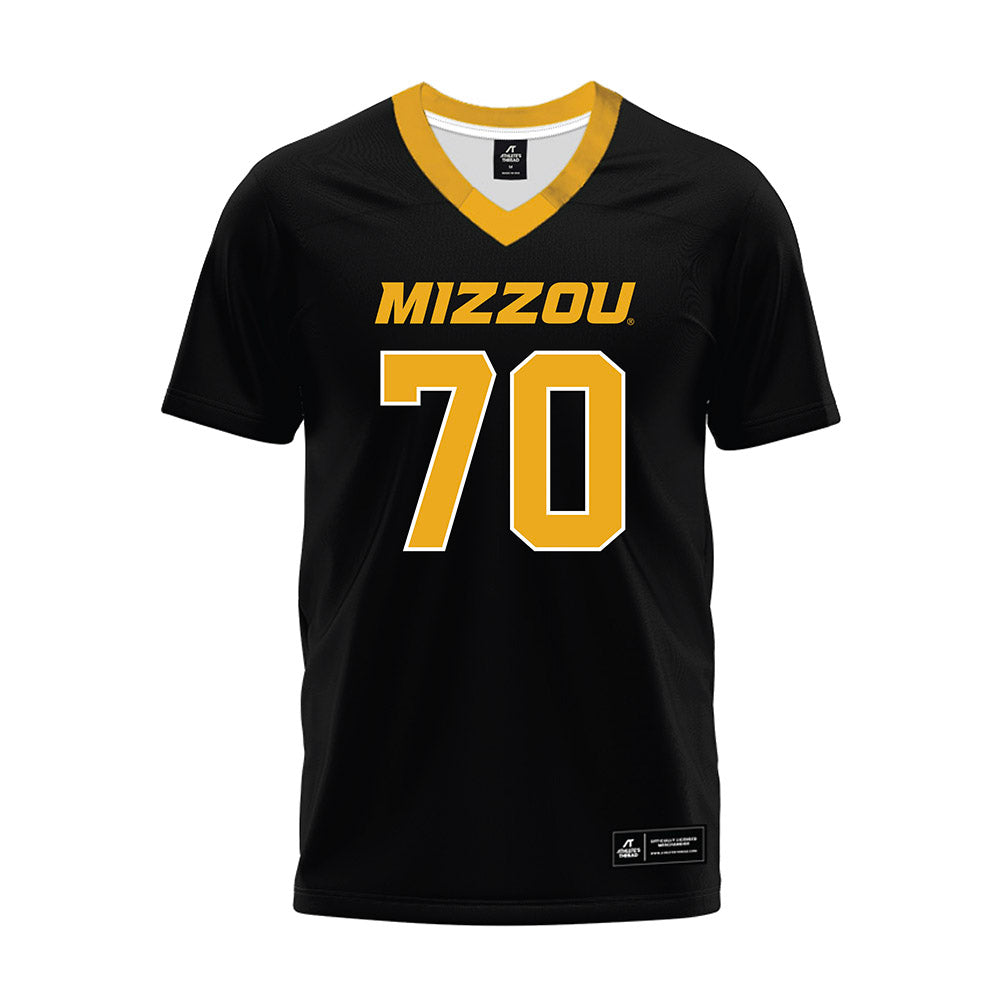 Missouri - NCAA Football : Cayden Green - Black Premium Football Jersey