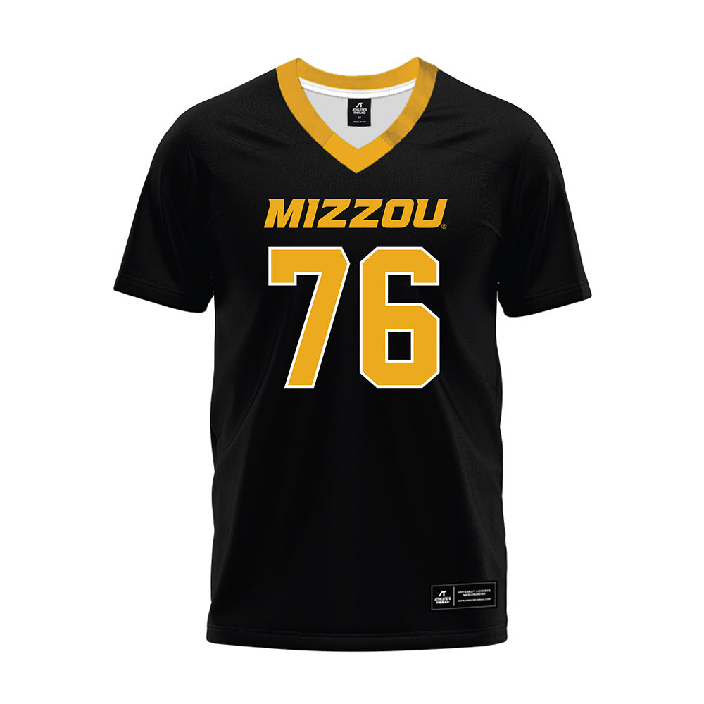 Missouri - NCAA Football : Jayven Richardson - Black Premium Football Jersey