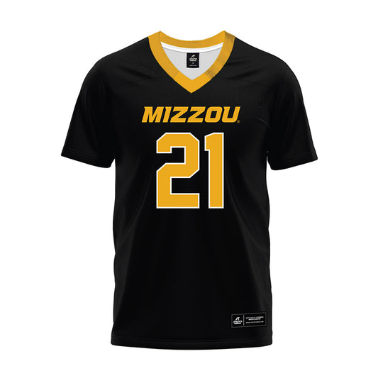 Missouri - NCAA Football : Trajen Greco - Black Premium Football Jersey