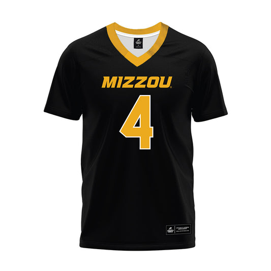 Missouri - NCAA Football : James Madison II - Black Premium Football Jersey