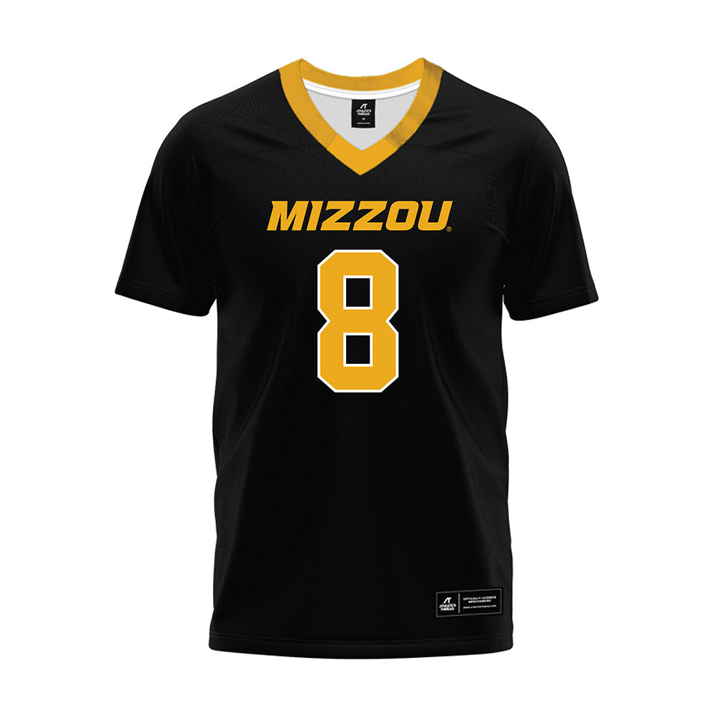 Missouri - NCAA Football : Nate Noel - Black Premium Football Jersey